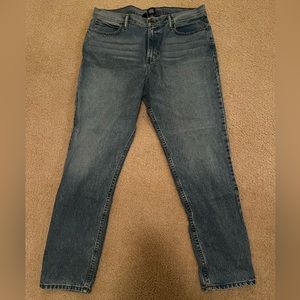 BDG light wash slim jean. Size 36x32